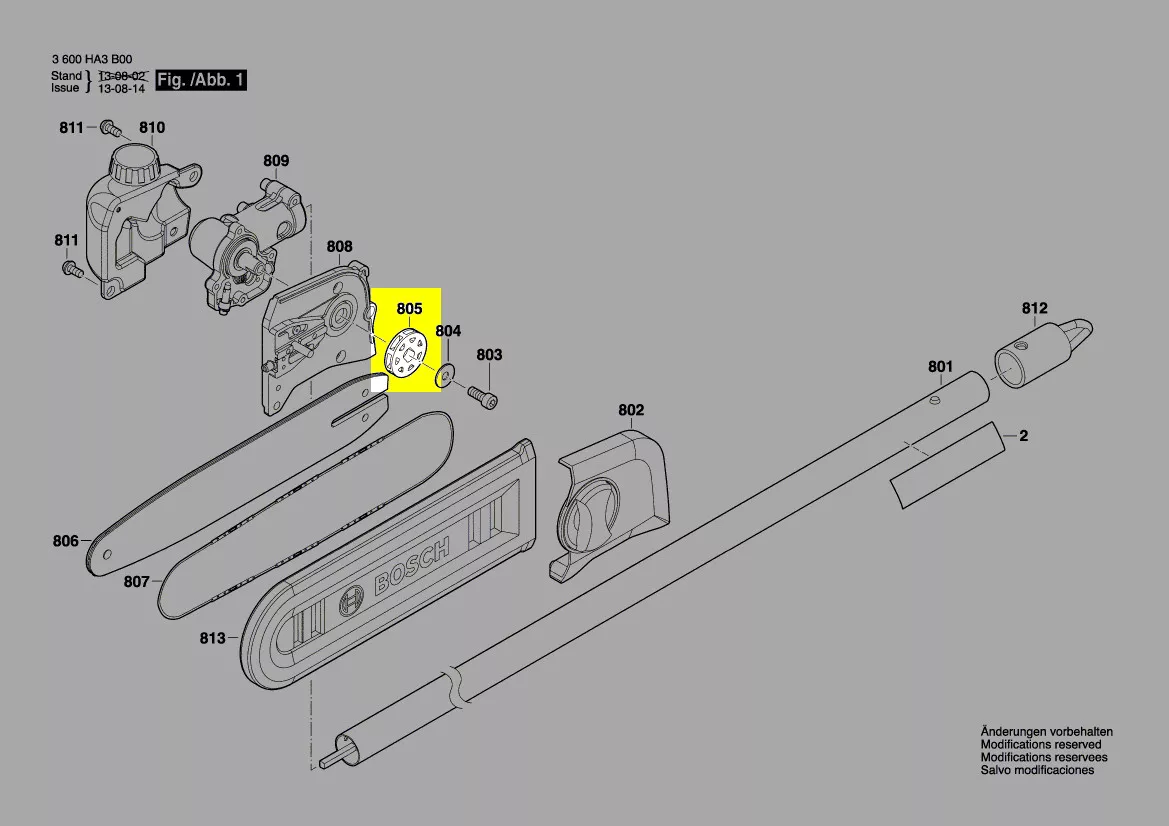 Pignon réf. F 016 F04 283 Bosch